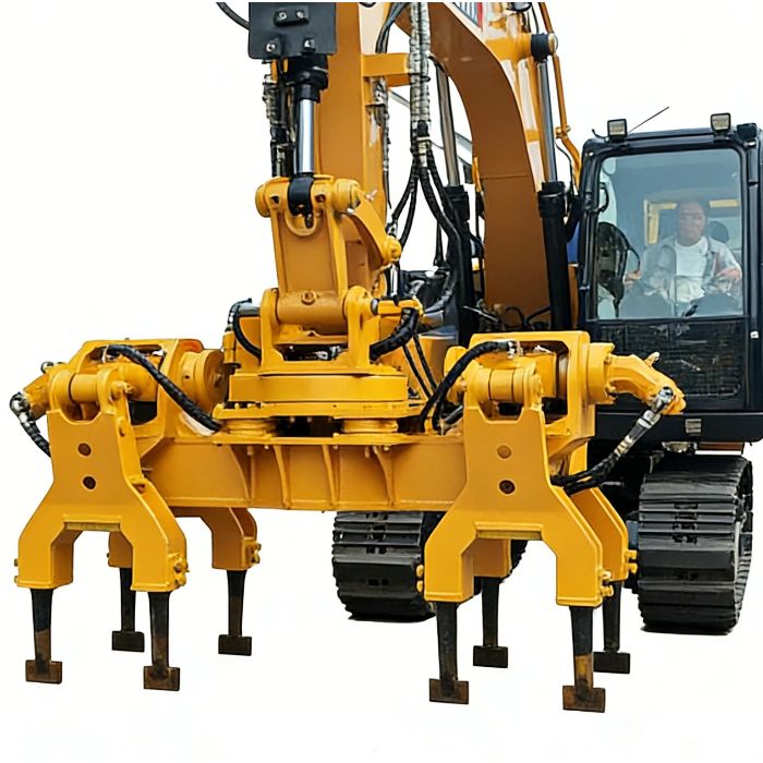 Premium Rail Excavator Double Head Tamping Machine
